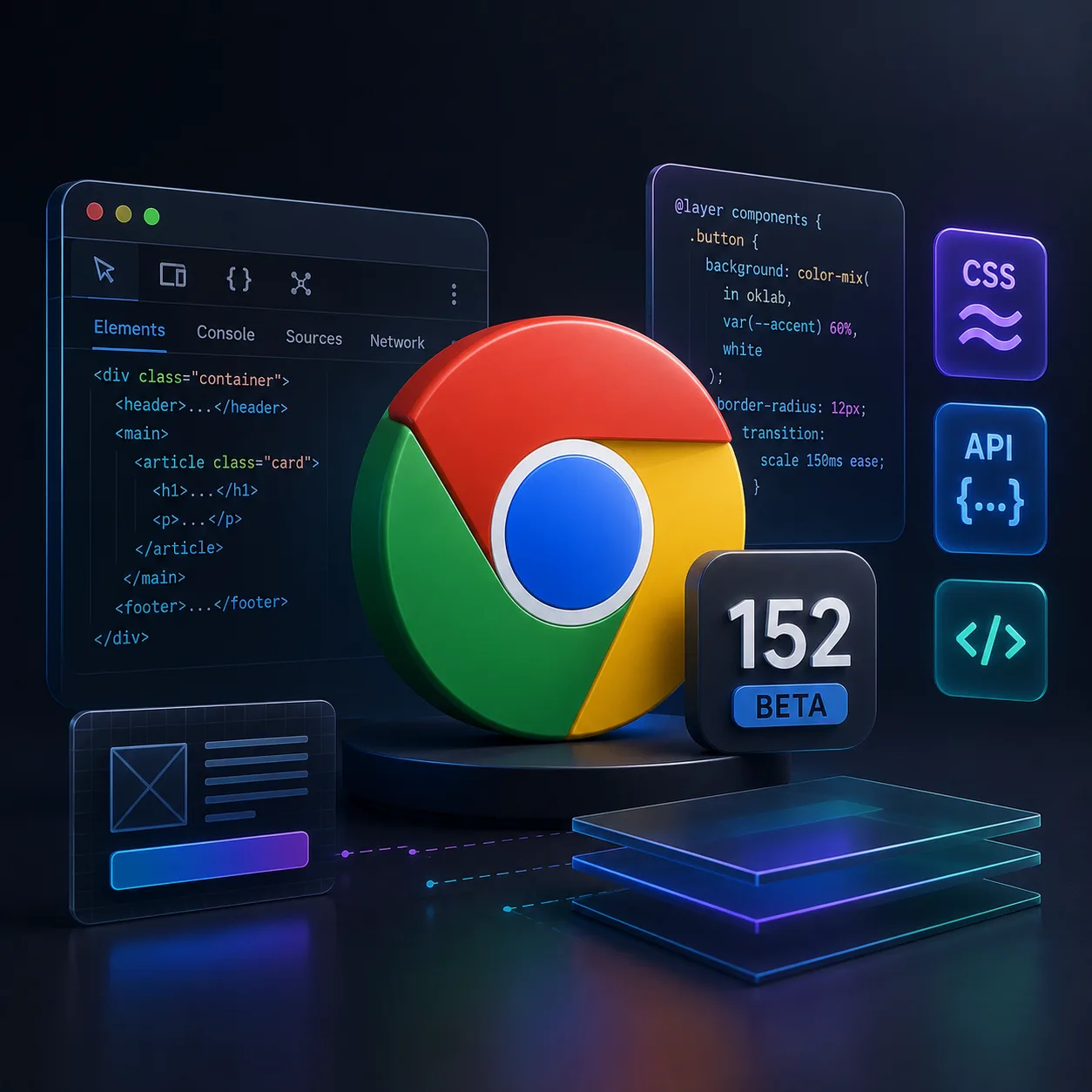 Chrome 152 Beta برای توسعه دهندگان؛ تغییرات CSS، APIها و موارد نیازمند مهاجرت