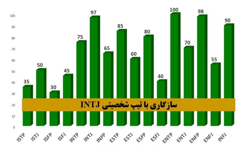 سازگاری تیپ شخصیتی intj